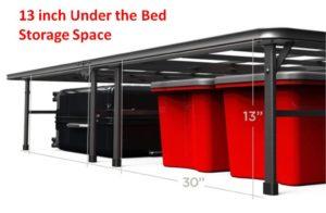 Zinus Elite SmartBase Review - 13 inch under the bed storage