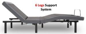 iDealBed 4i Custom Adjustable Bed Base Review - 6 Leg Support System